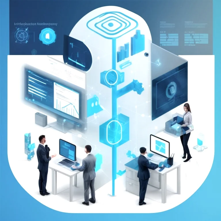 AI-Datenanalyse Grafik